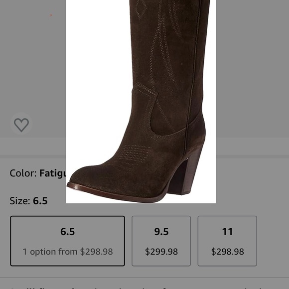 Frye Ilana Pull-On SHOVN Western Boot - Picture 10 of 10